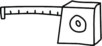 Tape Measure For Everyone Icon